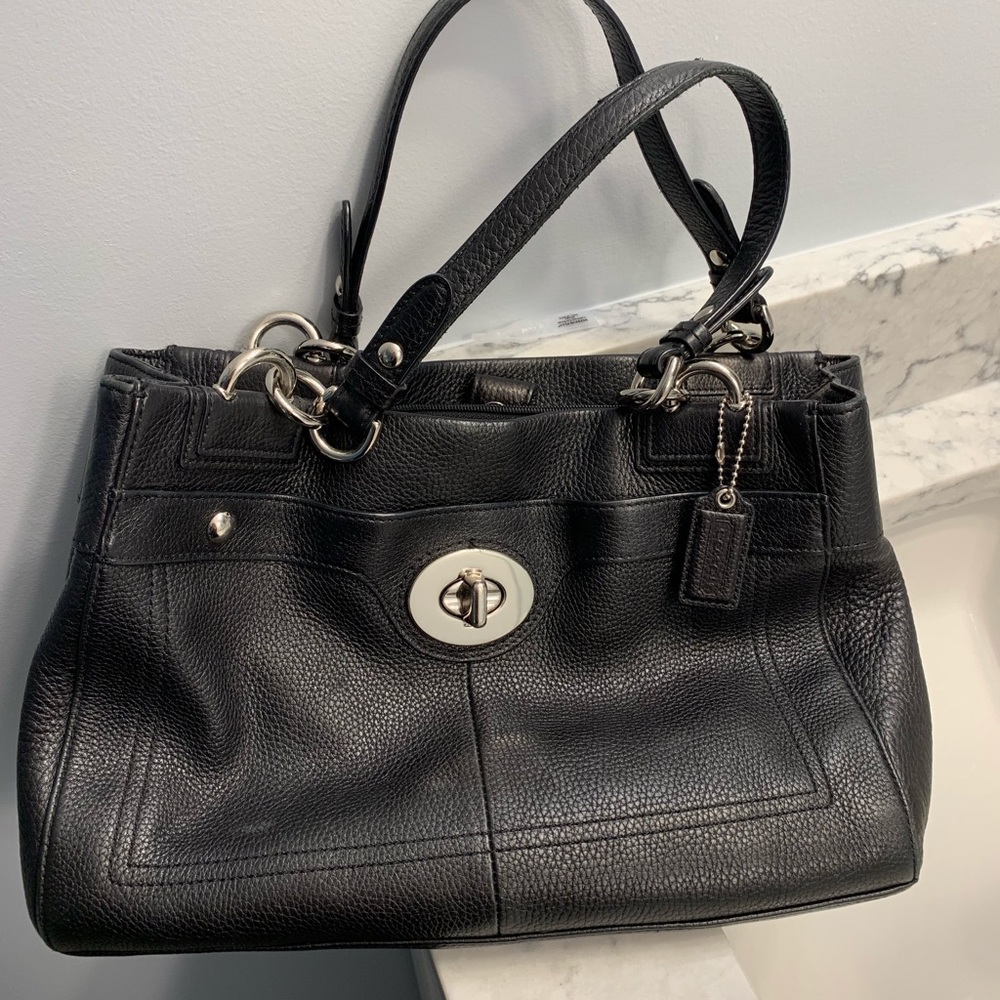 Coach black bag